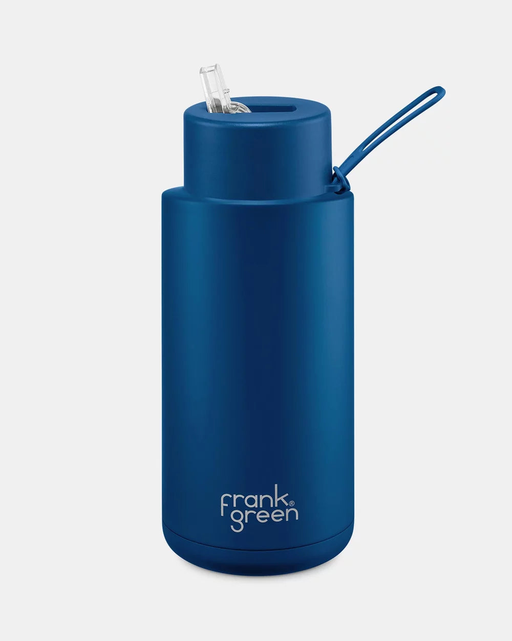 Frank Green Ceramic Reusable Bottle with Straw Lid 34oz