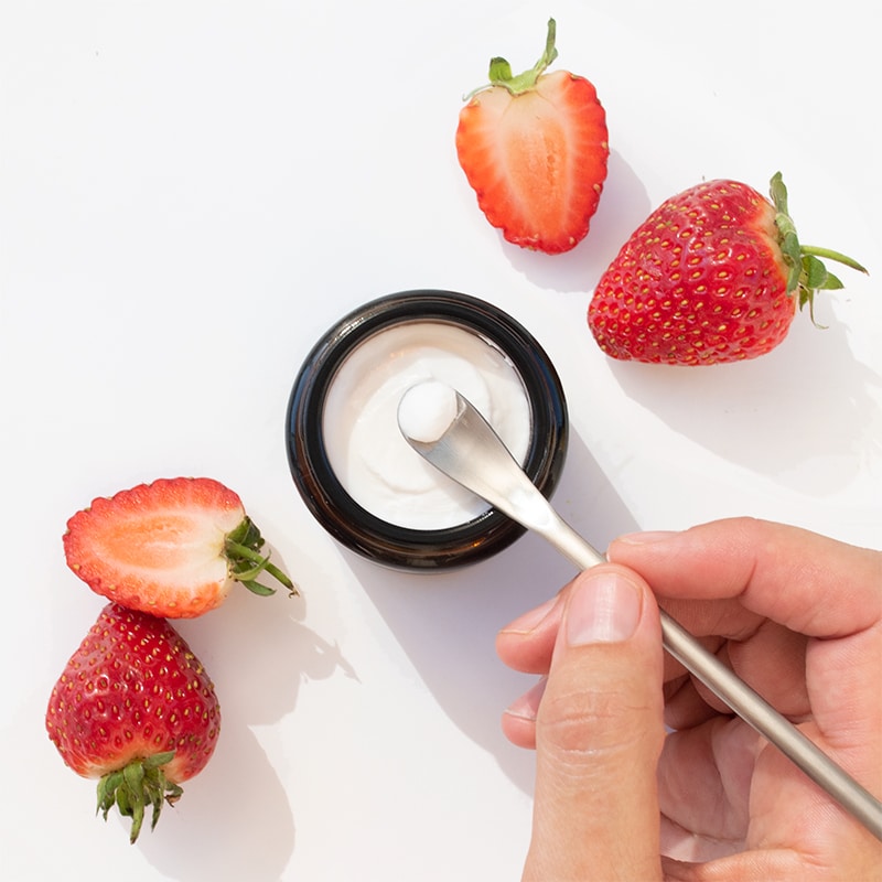 Solid Fluoride Toothpaste Jar 100g (Strawberry)