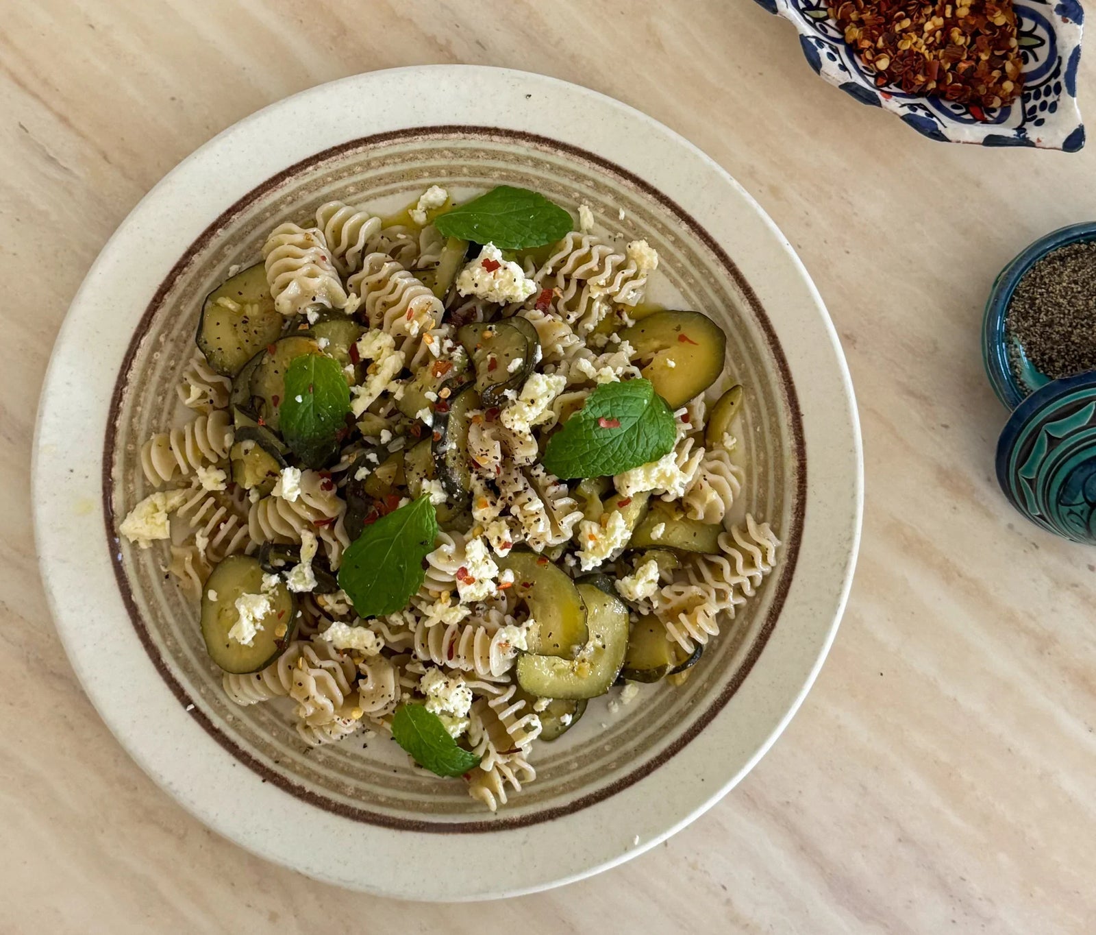 Zucchini & Lemon Radiatori Recipe