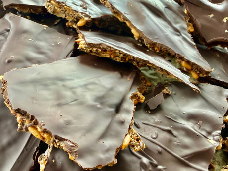 Dark Chocolate Seed Bark