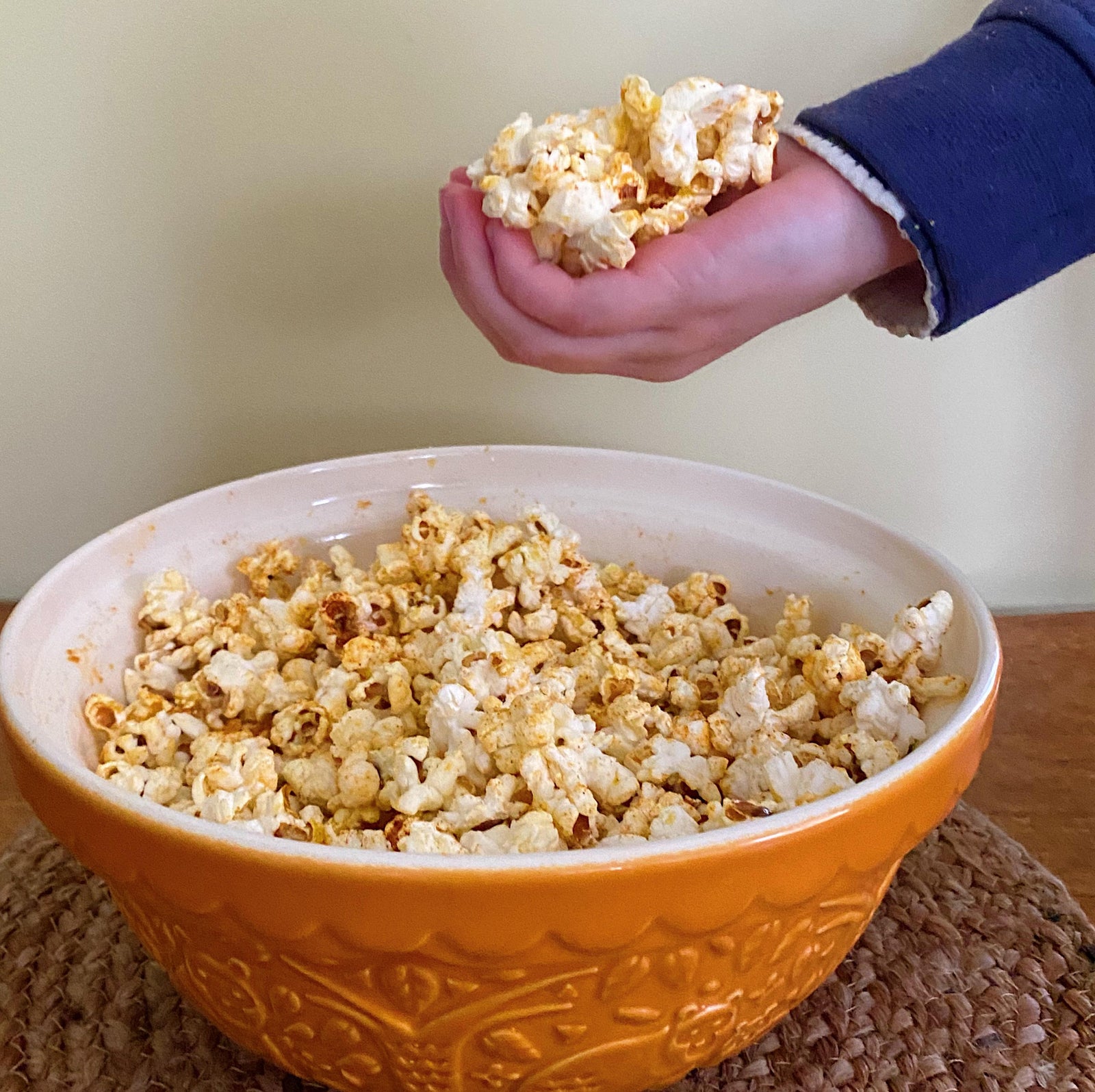 Nooch & Paprika Popcorn