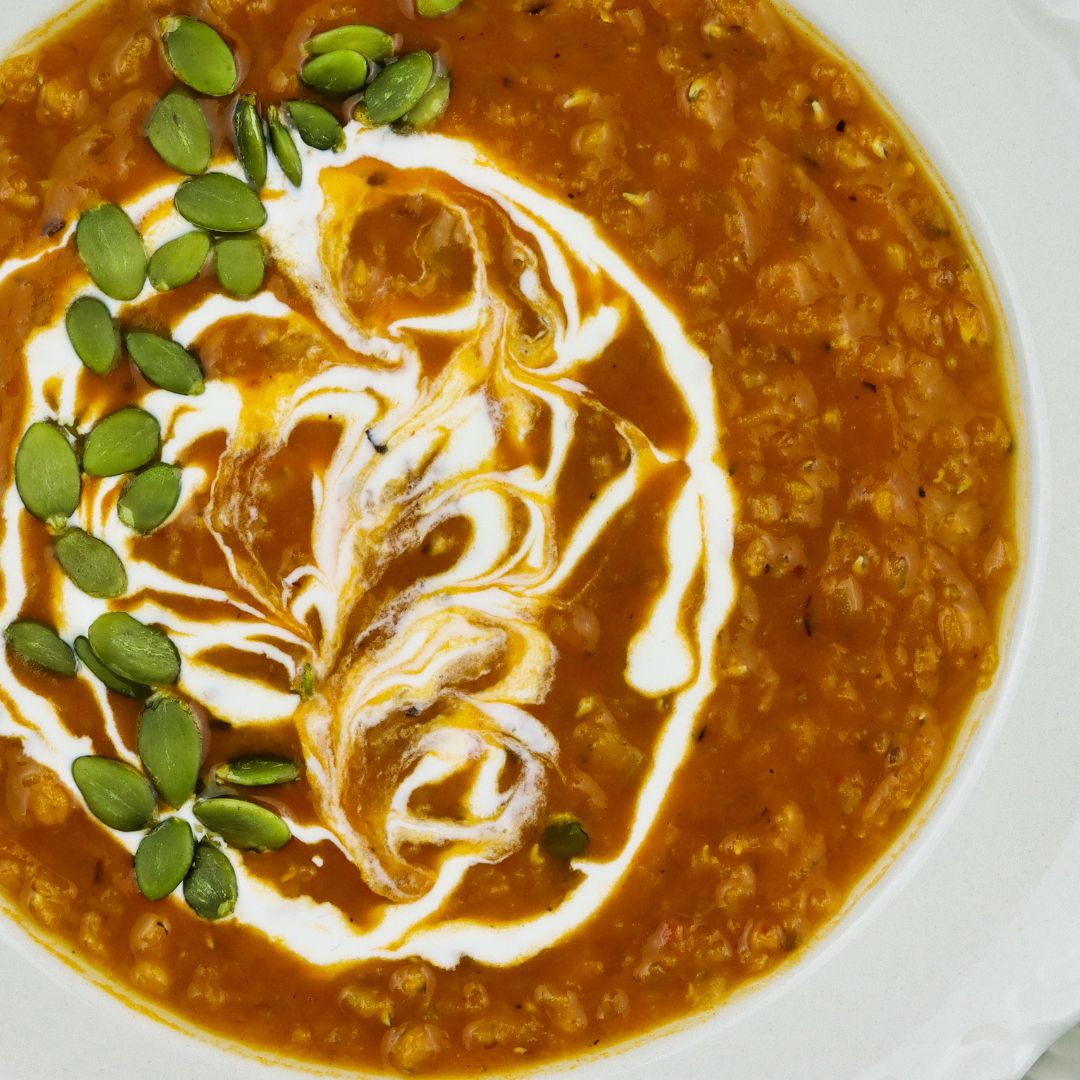 Lentil and tomato soup