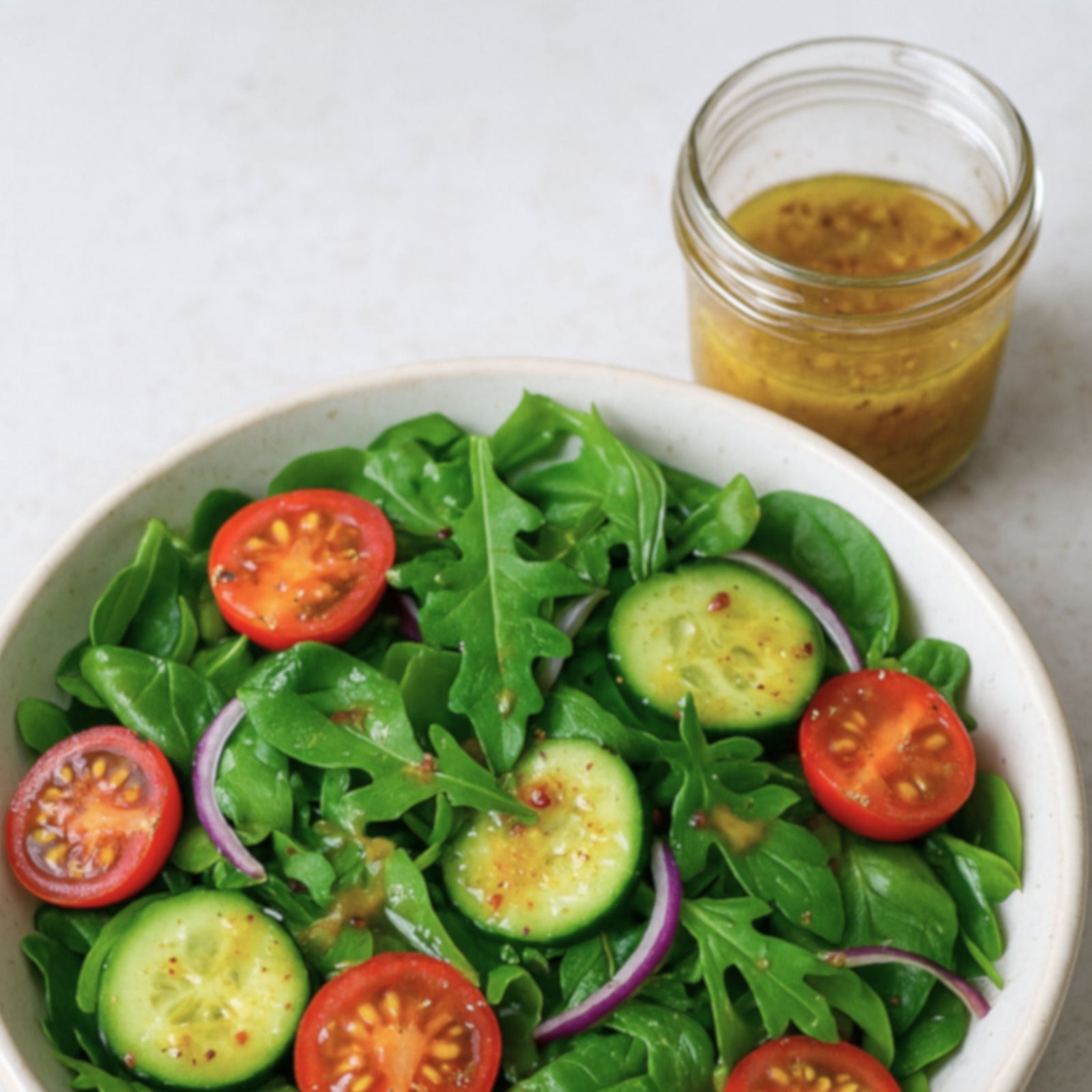 Spicy Mustard Cider Vinaigrette