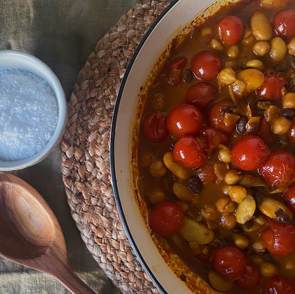 Fragrant and Hearty Vegan Bean Curry