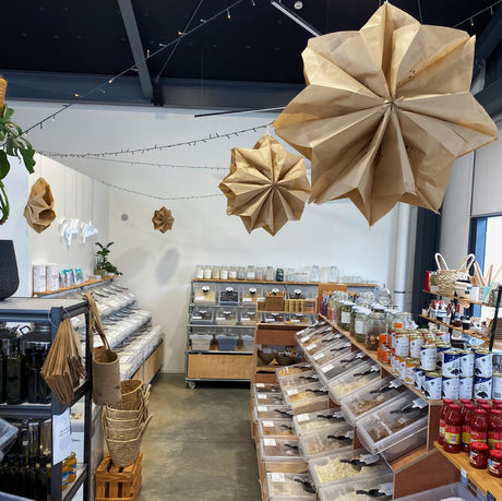 Paper Bag Christmas Stars