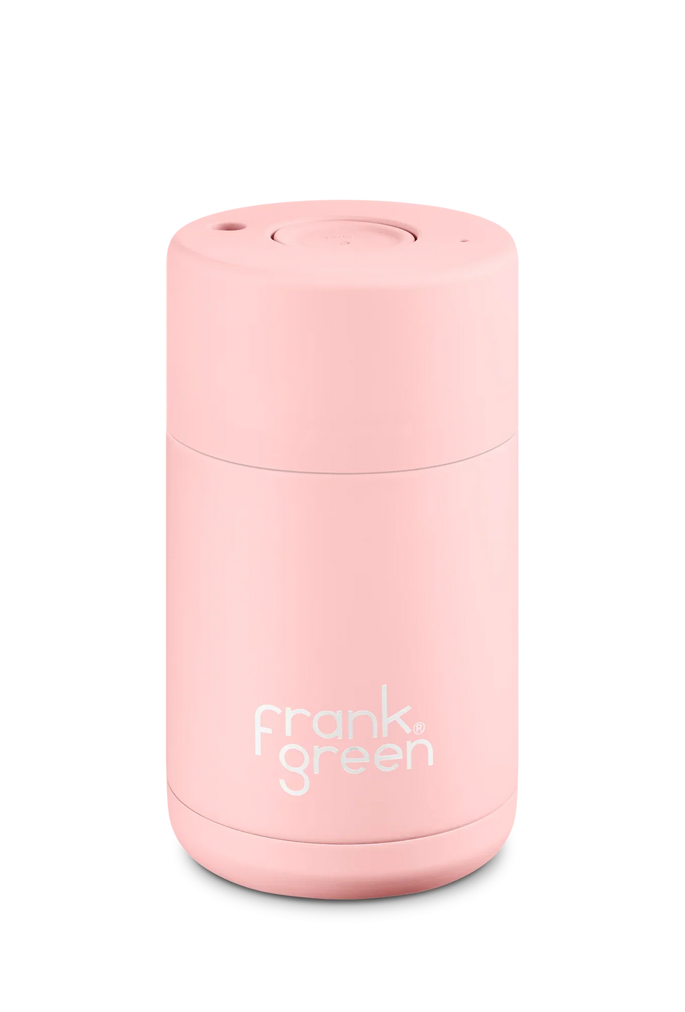 Frank Green Ceramic Reusable Cup w push button lid12oz