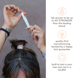 Plastic-free Biodegradable Hair Ties - Earth Tints