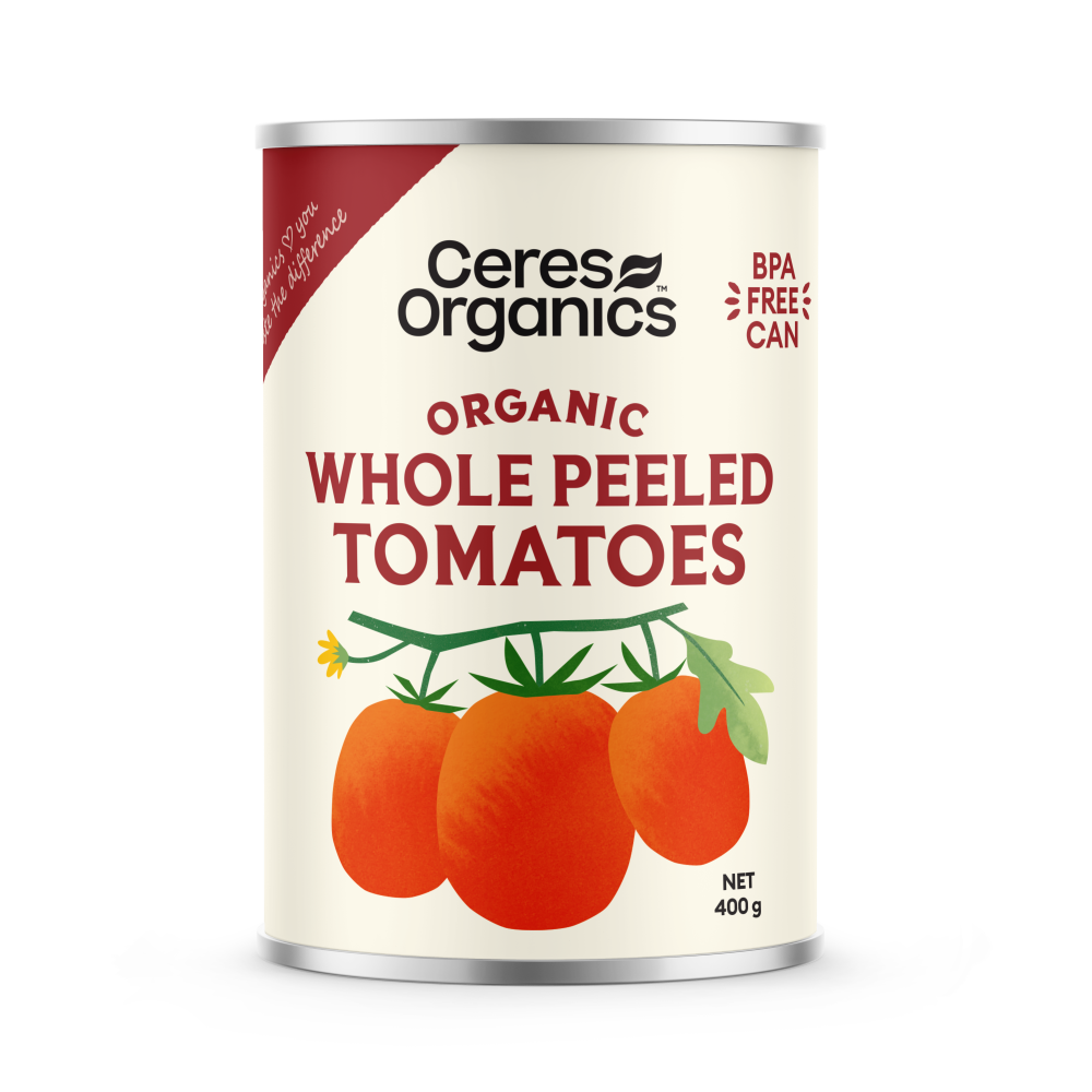 Organic whole Tomatoes 400g