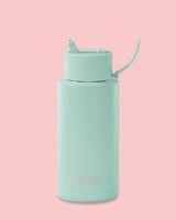 Frank Green 34oz Peppermint with Flip Straw Lid