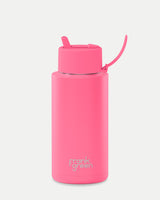 Frank Green 34oz Bubblegum Blast with Flip Straw Lid