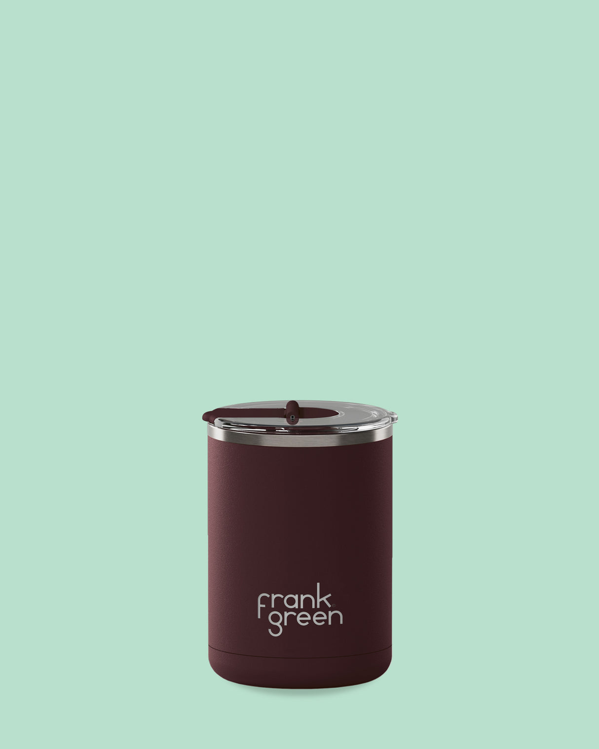 Frank Green Cup Hinged Lid Chocolate 12oz
