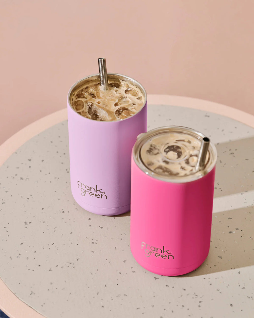 Frank Green Ceramic Iced Coffee Cup with Straw