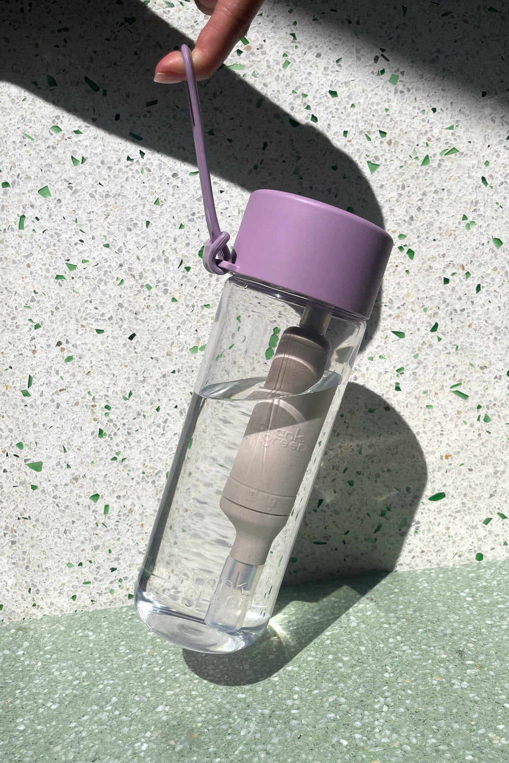 Straw Carbon Filter Moon Dust with Charcoal Cartridge