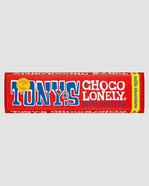 Tonys Chocolonely Milk Chocolate 50g