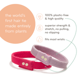 Plastic-free Biodegradable Hair Ties - Earth Tints