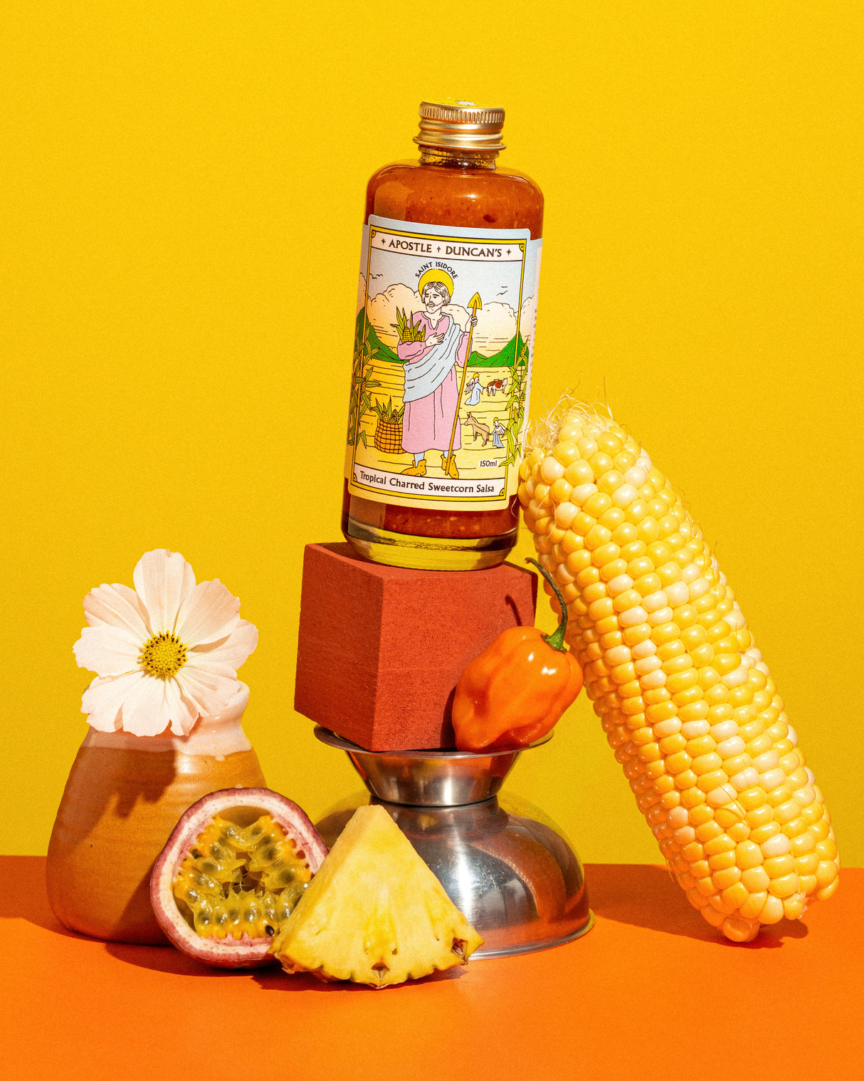 Apostle St Isidore - Tropical Charred Sweetcorn Salsa