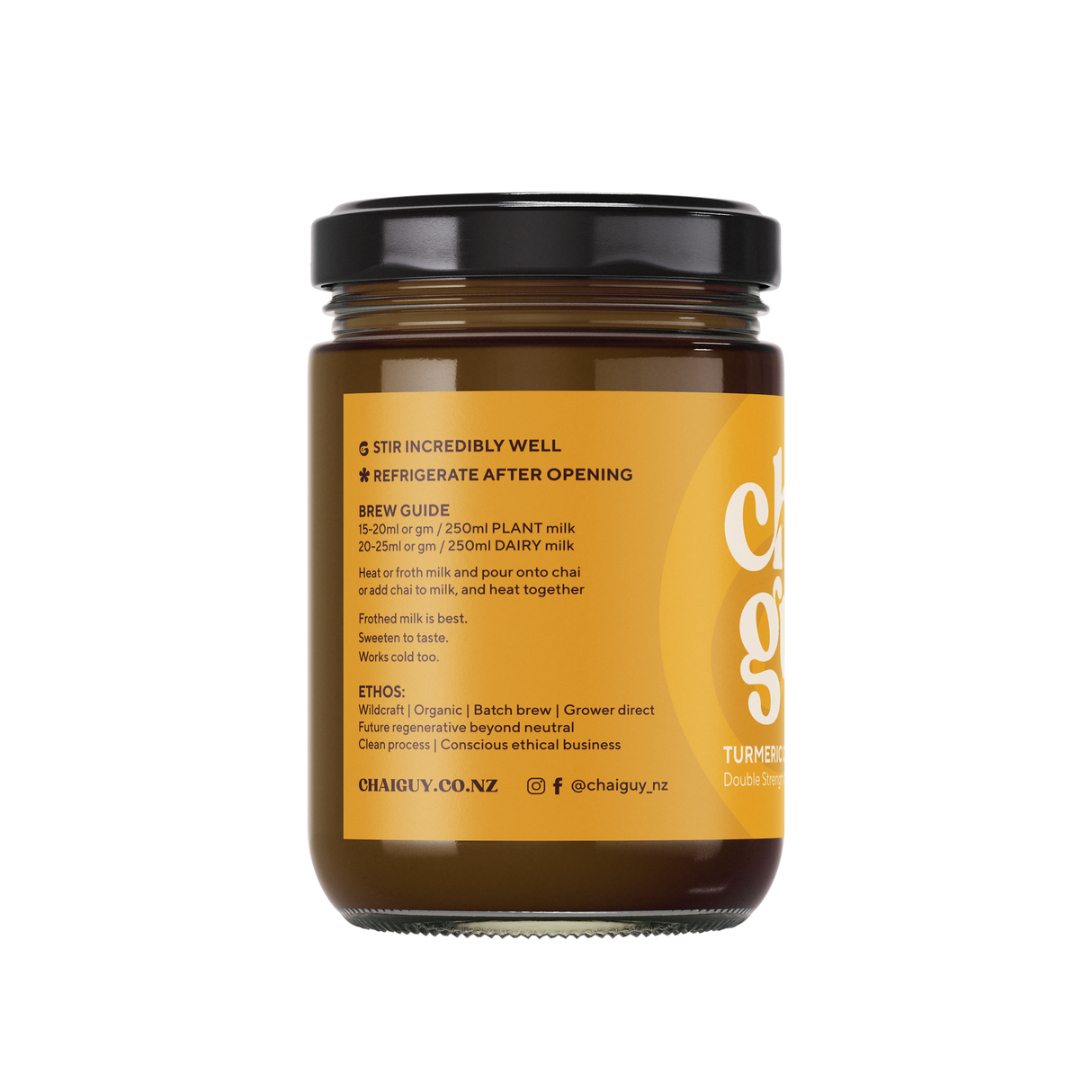 Chai Guy Turmeric Chai Concentrate