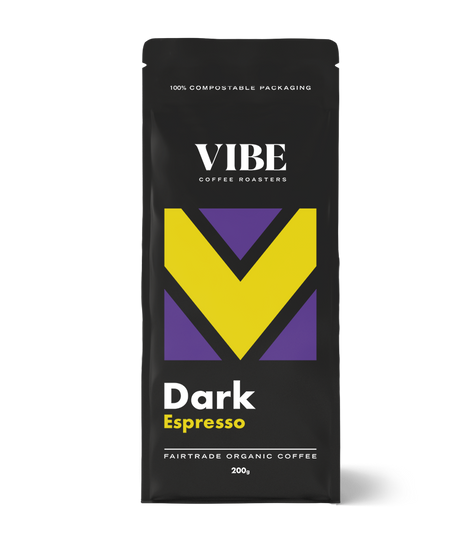 VIBE Organic Fair Trade Dark Coffee ESPRESSO