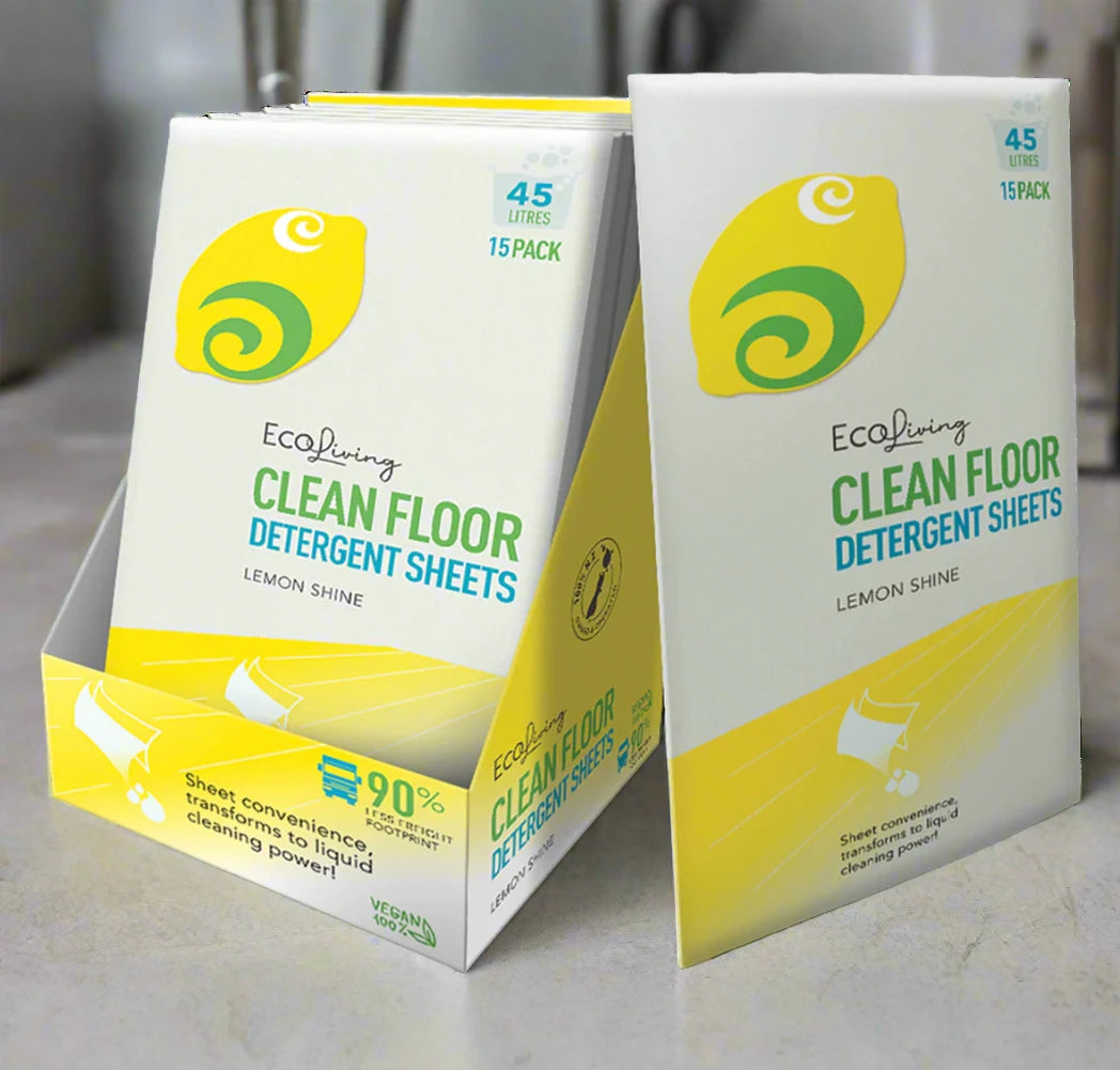 Eco Living Floor Cleaner Strips, Ultra, 15 Pack