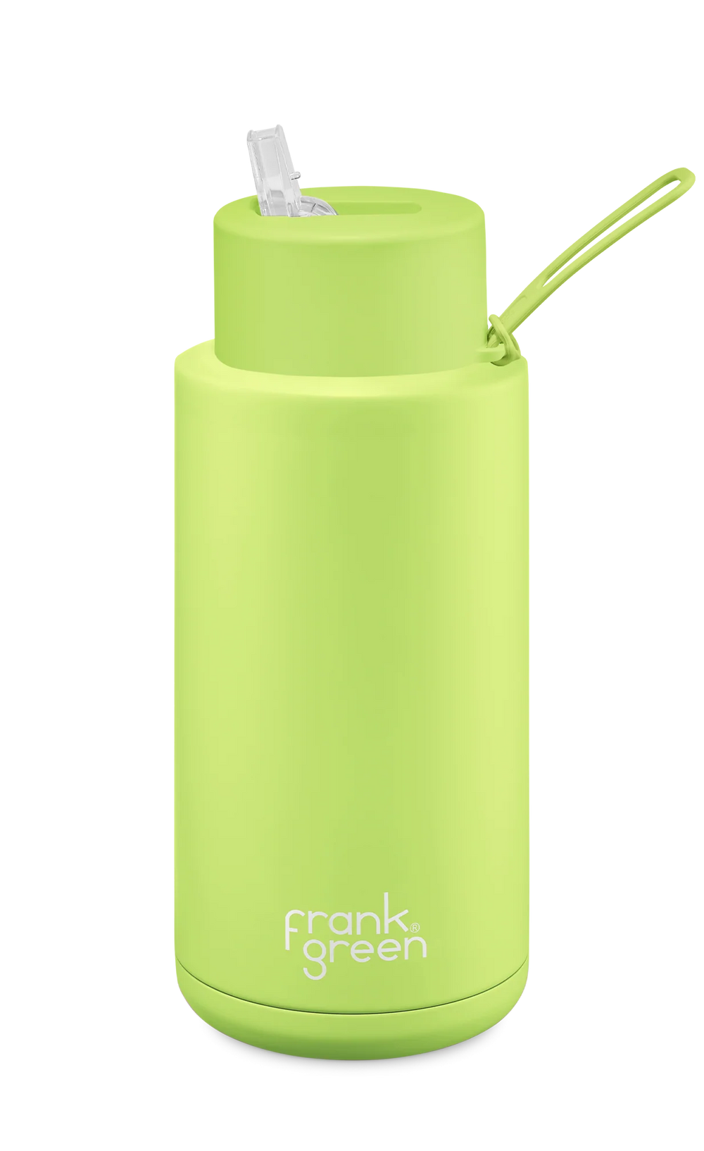 Frank Green Ceramic Reusable Bottle with Straw Lid 34oz
