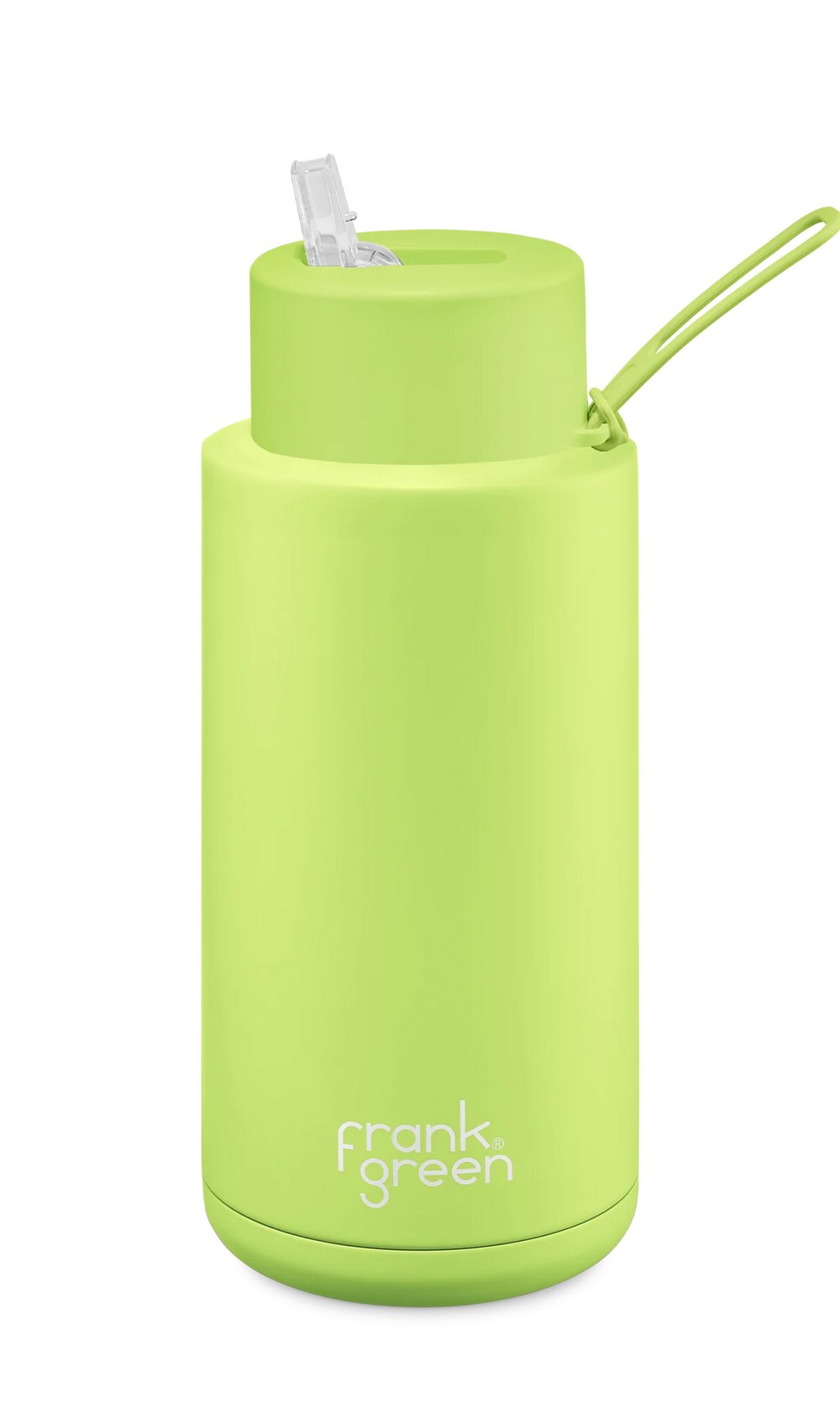 Frank Green Ceramic Reusable Bottle with Straw Lid 34oz