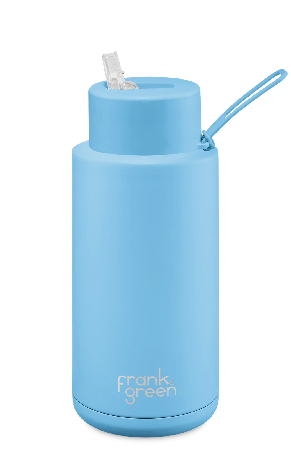 Frank Green Ceramic Reusable Bottle with Straw Lid 34oz