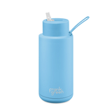 Frank Green Ceramic Reusable Bottle with Straw Lid 34oz
