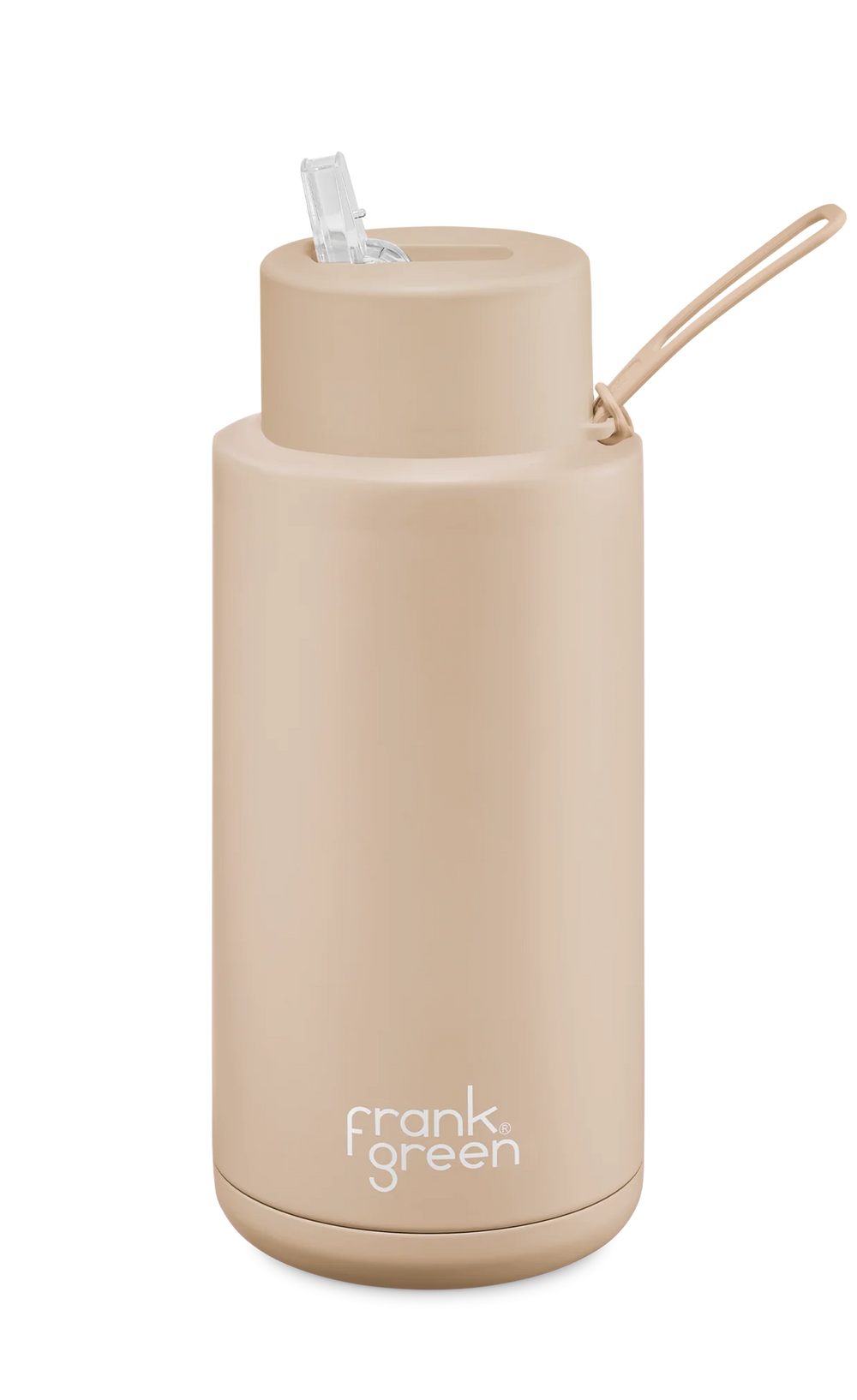 Frank Green Ceramic Reusable Bottle with Straw Lid 34oz