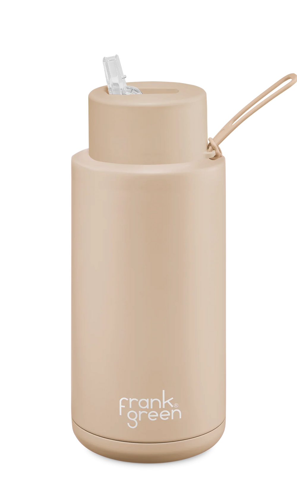 Frank Green Ceramic Reusable Bottle with Straw Lid 34oz
