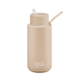 Frank Green Ceramic Reusable Bottle with Straw Lid 34oz