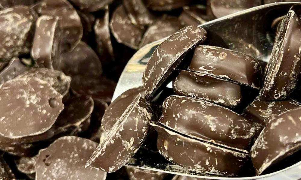 Dark Chocolate Sea Salt Caramels