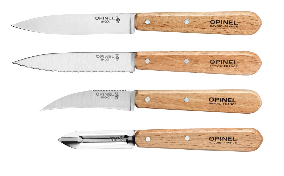 Opinel Les Essentiels knife set Natural