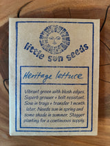 Little Sun Seeds Heritage Lettuce