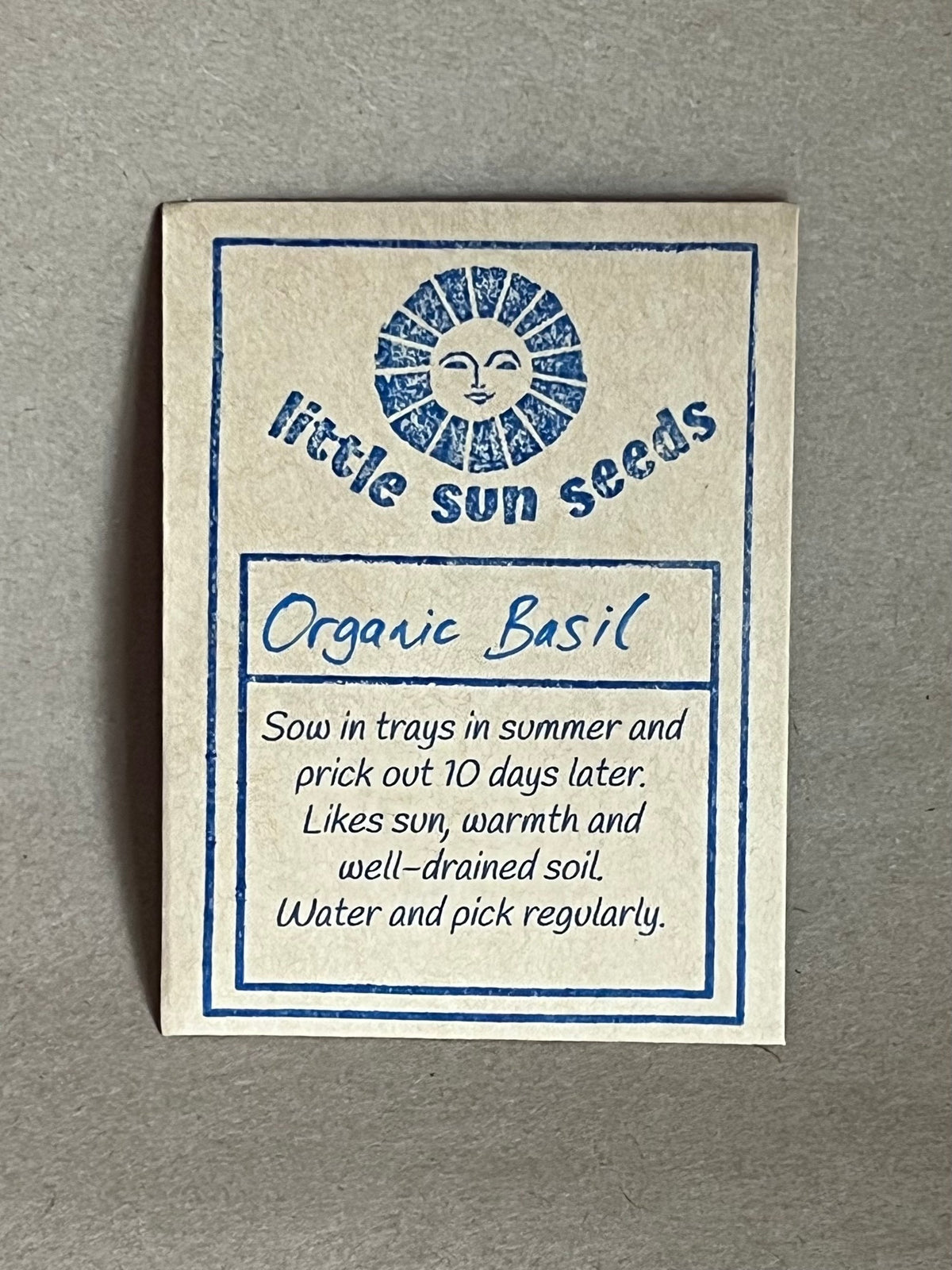 Little Sun Seeds Organic Basil