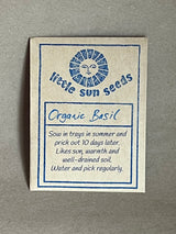 Little Sun Seeds Organic Basil