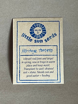 Little Sun Seeds Heirloom Tomato