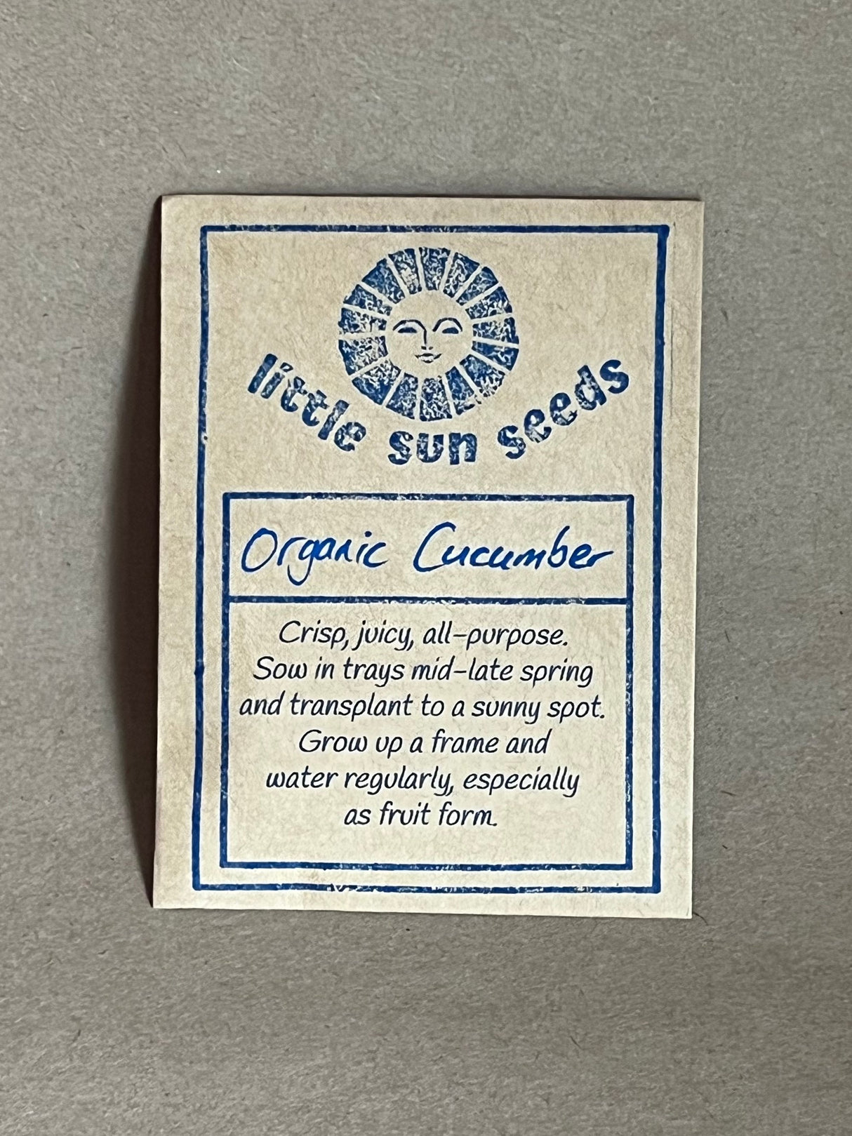 Little Sun Seeds Organic Cucumber