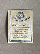 Little Sun Seeds Organic Zucchini