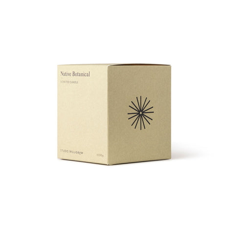 Studio Milligram- Sensory- Scented Candle  - NATIVE BOTANICAL