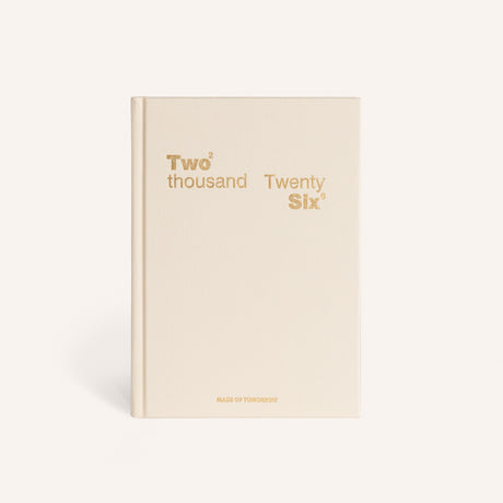 Made of Tomorrow Weekly Planner 2026 Cream