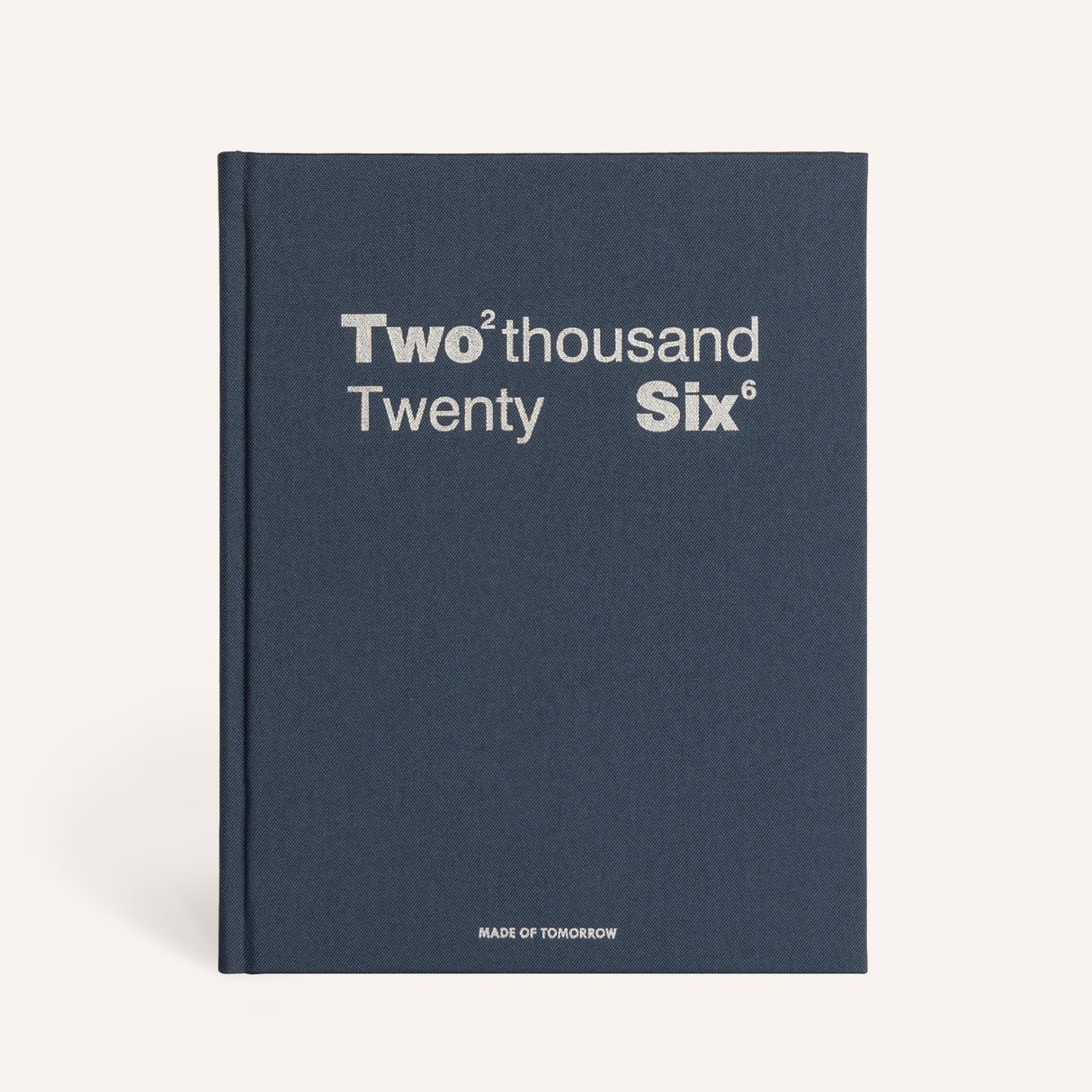 Made of Tomorrow Daily Planner 2026 Blueberry
