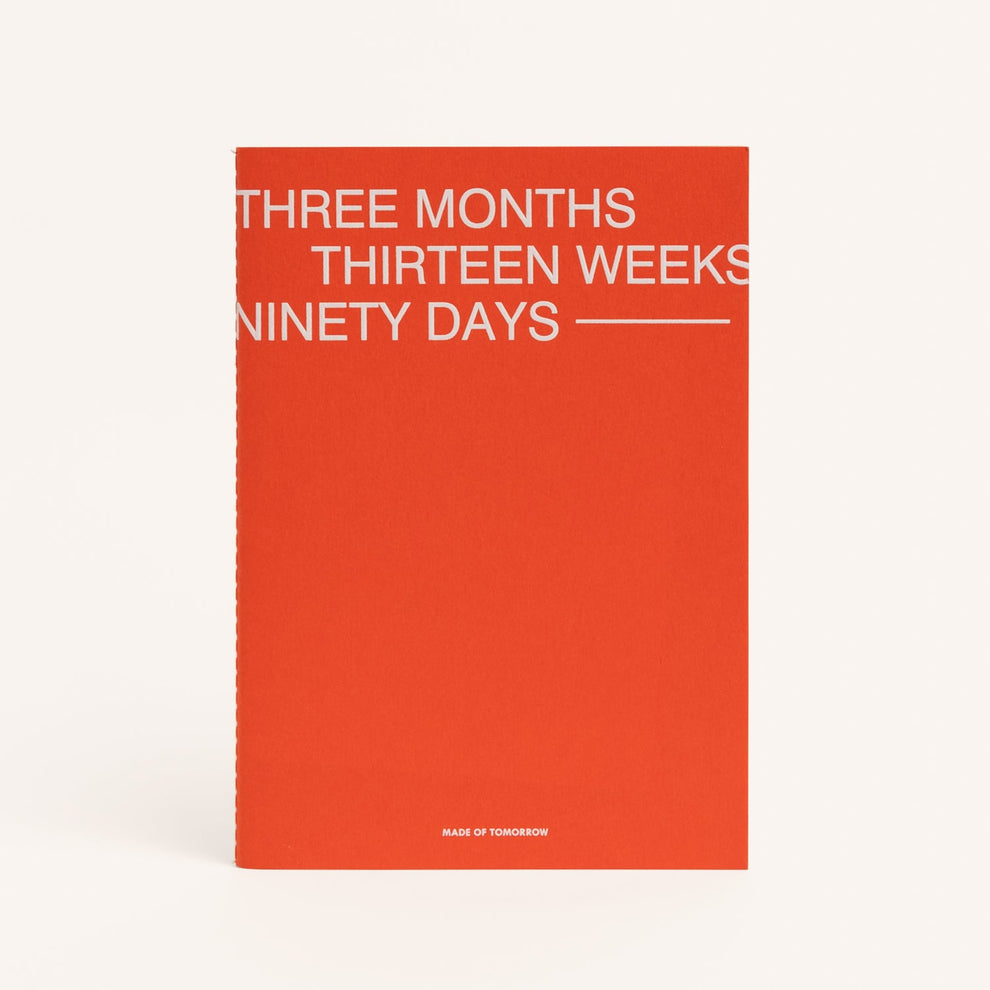 Made of Tomorrow Three Monthly Planner - Guava