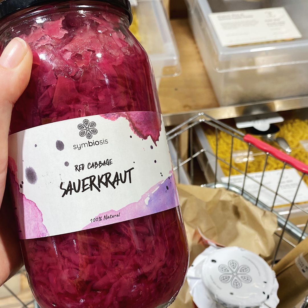 Symbiosis Red Cabbage Sauerkraut 1kg
