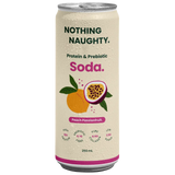 Nothing Naughty Protein & Prebiotic Peach Soda 250ml