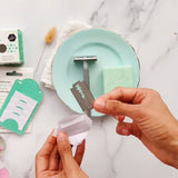 Stainless Steel Reusable Razor (silver)