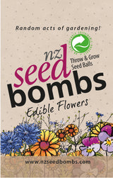 NZ Seed Bombs  Edible Flowers