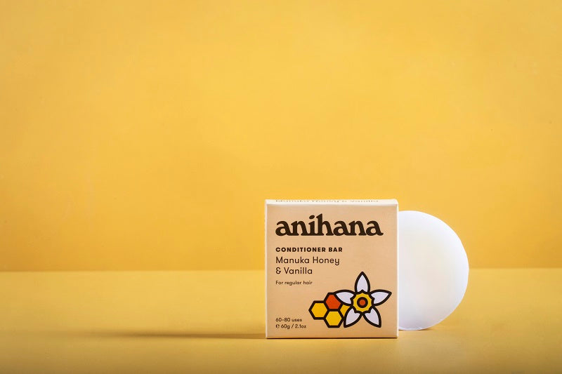 Anihana Manuka Honey and Vanilla Conditioner Bar
