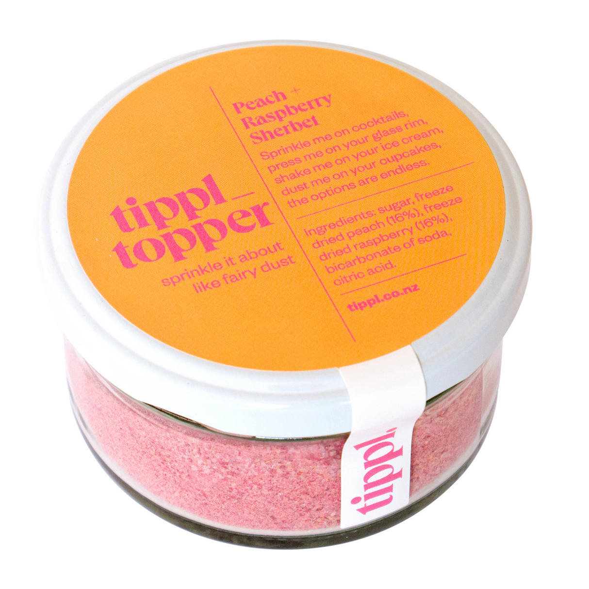 Tippl Peach & Raspberry Sherbet Topper