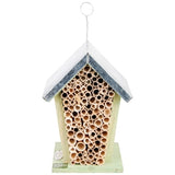 Hanging Bee House with Metal Roof