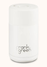 Frank Green Ceramic Reusable Cup w push button lid 8oz
